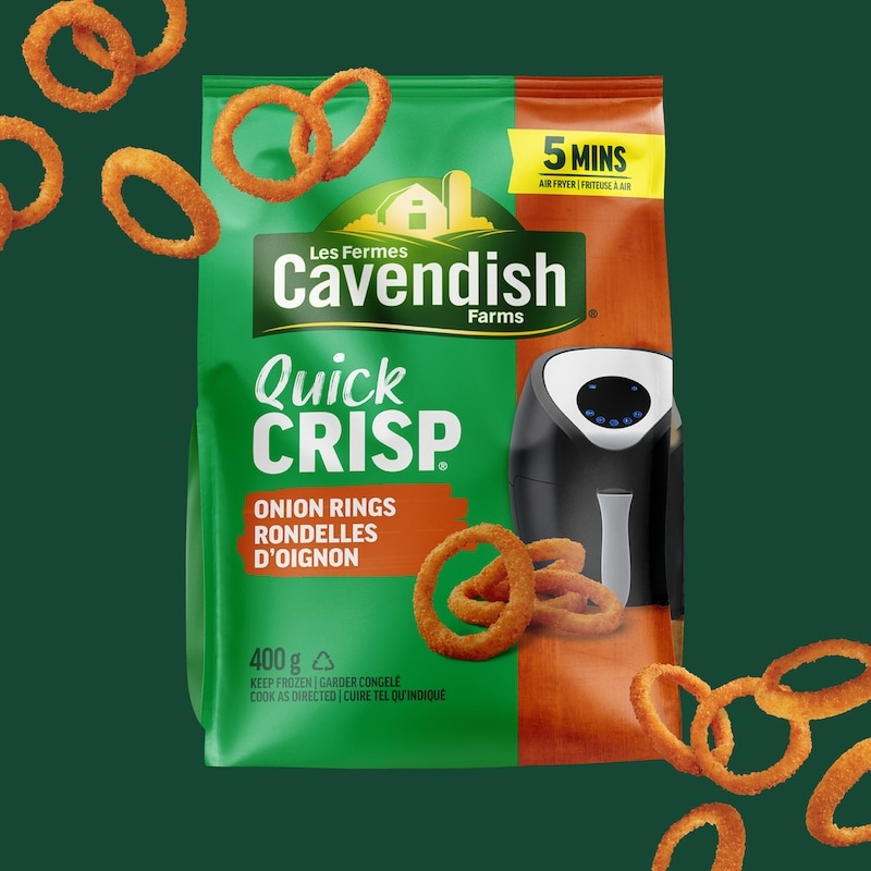 Quick Crisp Onion Rings