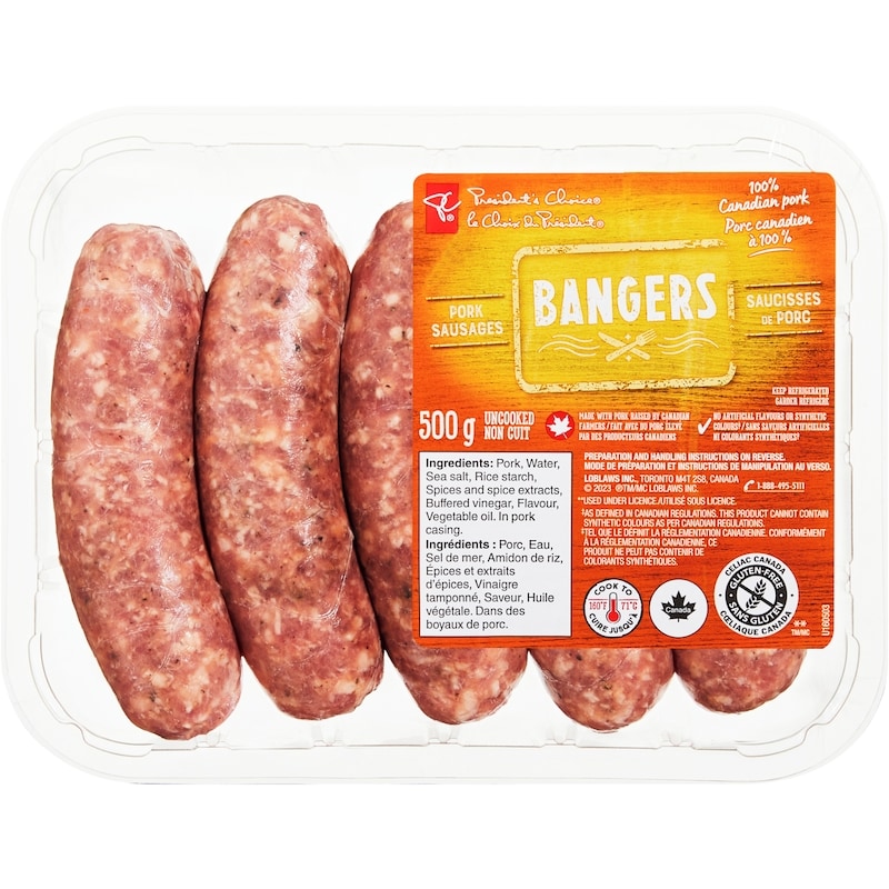 Bangers Pork Sausages