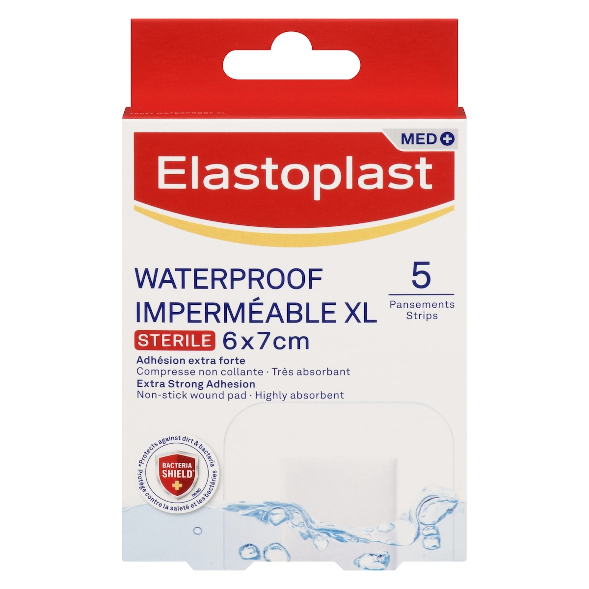 Elastoplast Med+ Strips Waterproof Xl 5 ea, $2.10/1ea