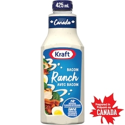 Kraft Bacon Ranch Salad Dressing 425 ml, $1.06/100ml