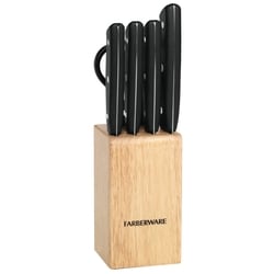 Farberware Triple Riveted Cutlery 6PC Prep Set Knife Block 1 ea, $20.00/1ea