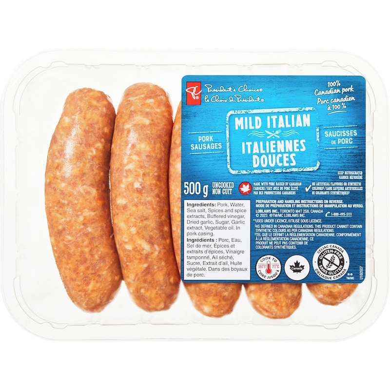 Mild Italian Pork Sausages