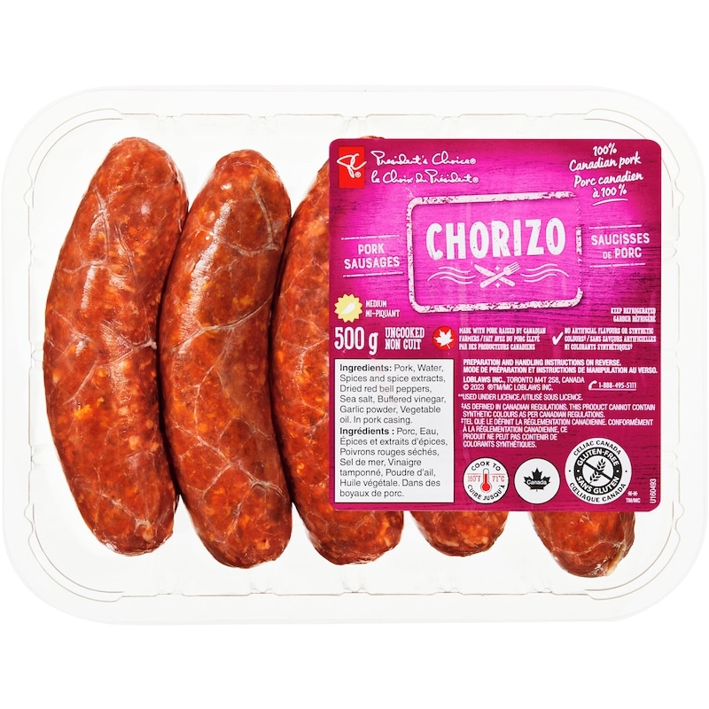 Chorizo Pork Sausages