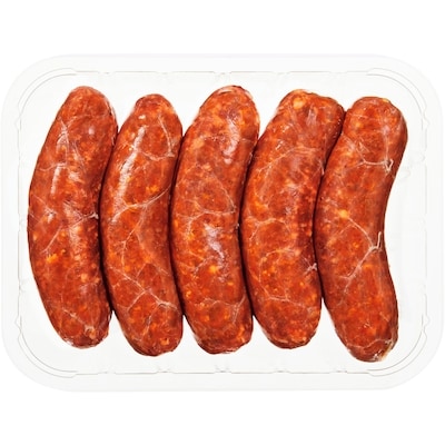 Saucisses de porc chorizo