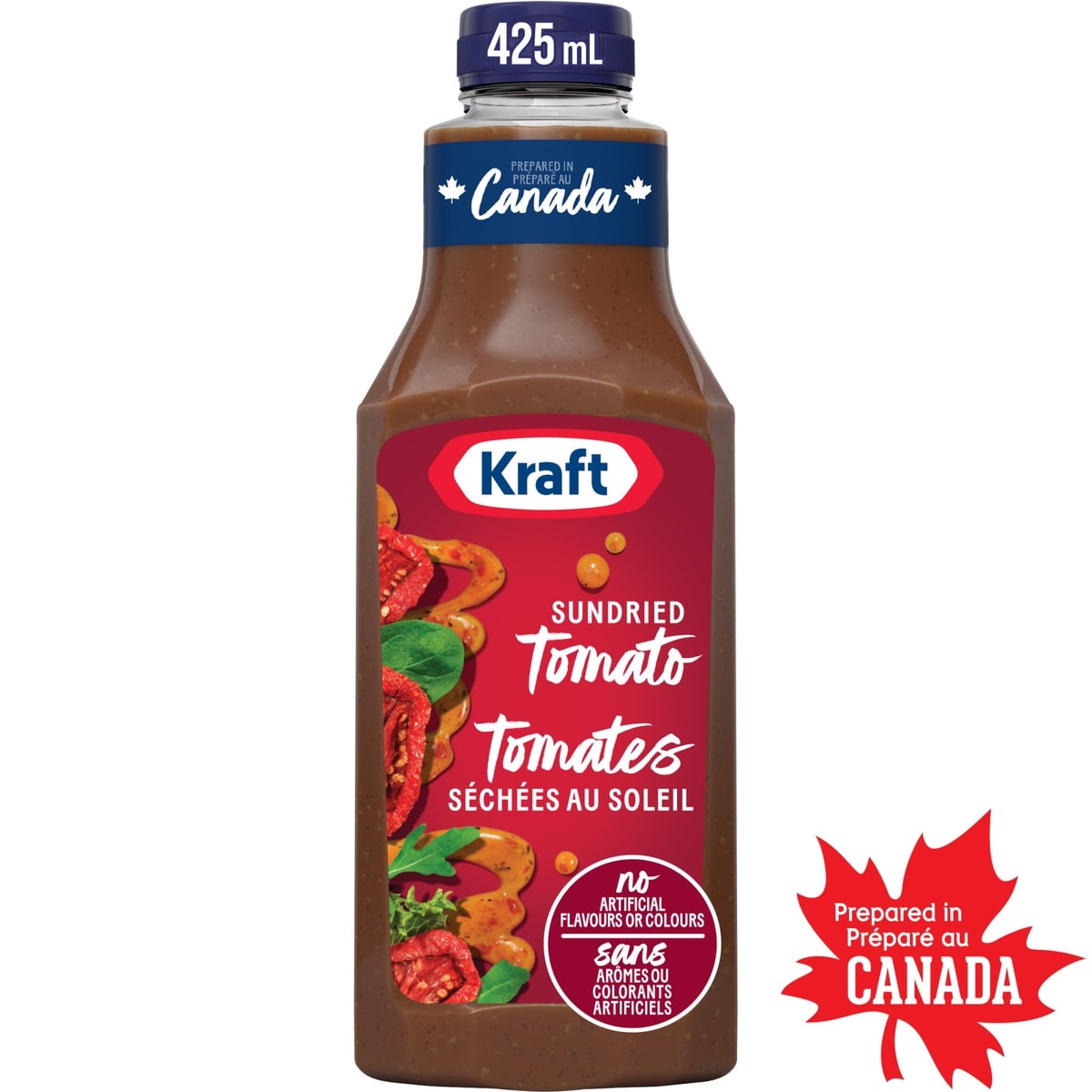 Kraft Sundried Tomato & Oregano Salad Dressing 425 ml, $0.82/100ml