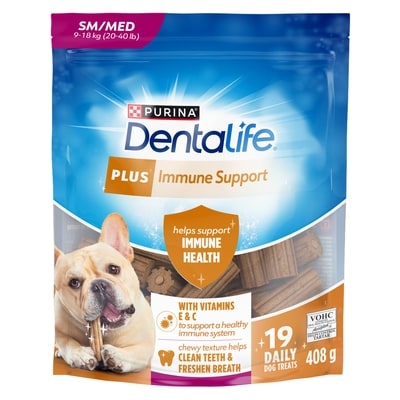 Purina DentaLife Plus Immune Support, Dog Treats 408 g, $2.33/100g