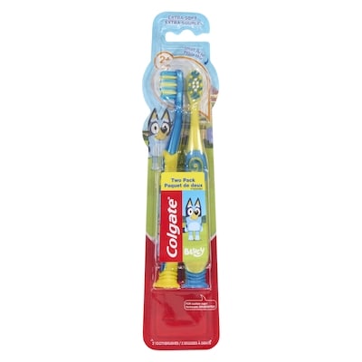Colgate Bluey Toothbrushes Extra Soft 2+ Years 2 ea, $4.00/1ea