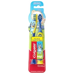 Colgate Brosse à dents extra souple pour enfants Bluey, pour enfants de 5 ans+, paquet de 2 2 ea, 3,25 $/1ch
