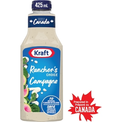 Kraft Rancher's Choice Salad Dressing 425 ml, $0.82/100ml