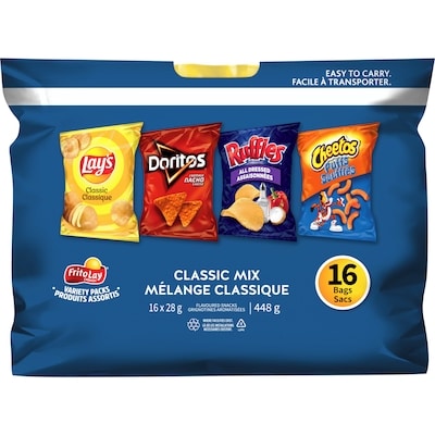 Frito-lay Classic Mix Variety Packs 448 g, $2.68/100g