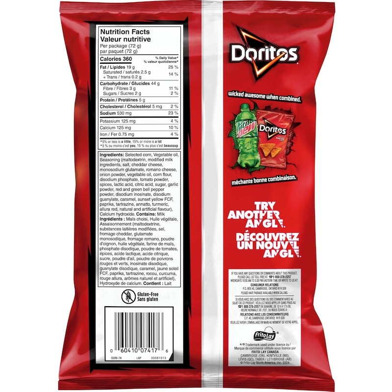 Nacho Cheese Tortilla Chips