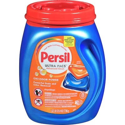 Persil Détergent oxi+odor power 32 ea, 0,59 $/1ch