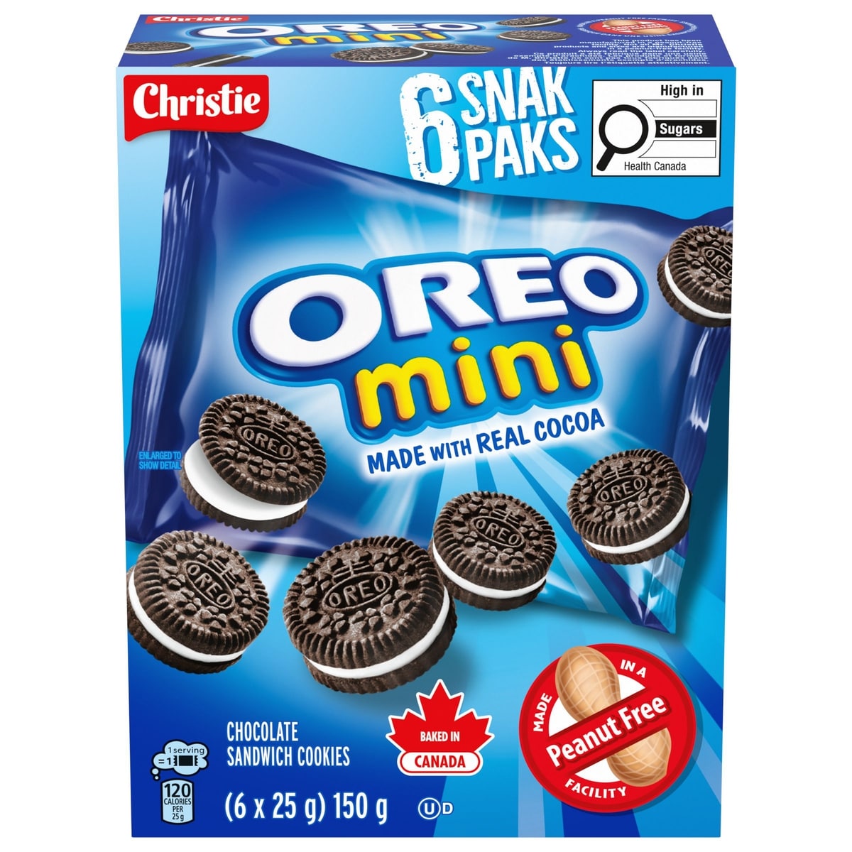 Oreo Sandwich Cookies Thins Chocolate