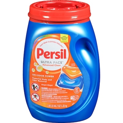 Persil Détergent oxi+odor power 57 ea, 0,46 $/1ch