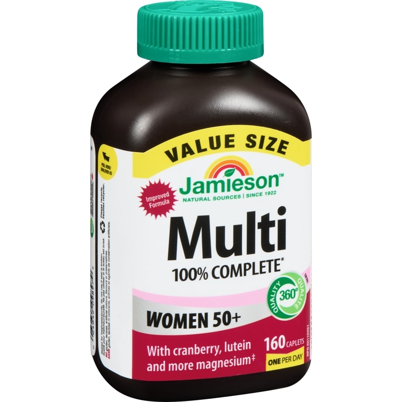 Multi 100% Complete Women 50+ Value Size