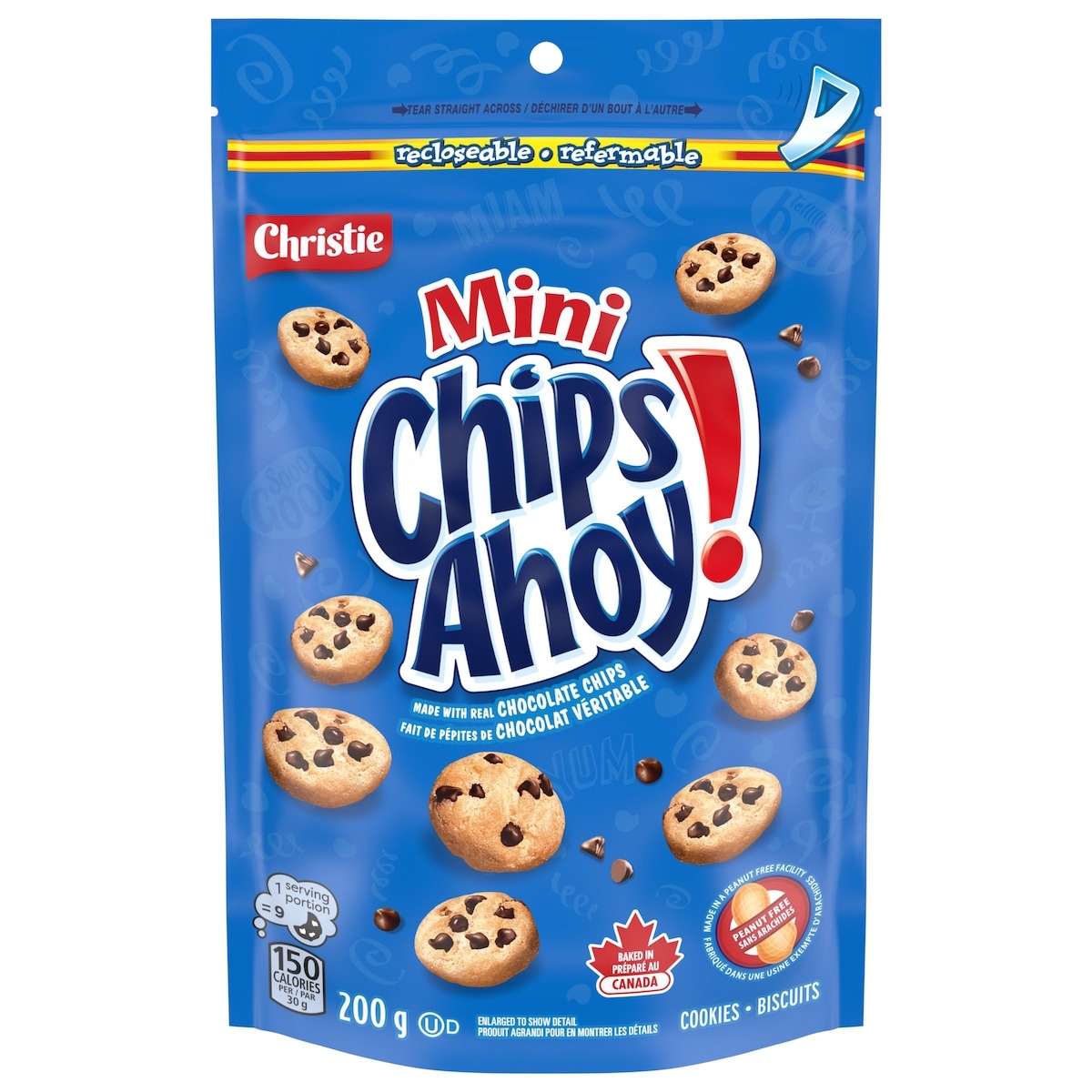 Christie Chips Ahoy! Rainbow Chocolate Chip Cookies