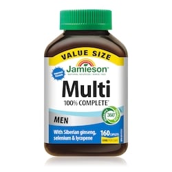 Jamieson 100% Complete Multivitamin Caplets for Men 160 ea, $0.19/1ea