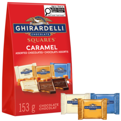 Caramel Assorted Chocolate Squares Bag