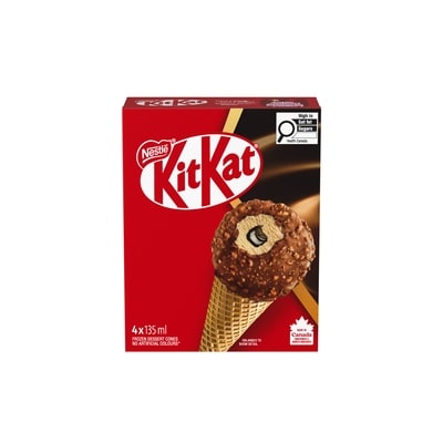 Nestlé Kitkat Cones, Frozen Dessert, Crafted In Canada 0.54 l, $1.02/100g