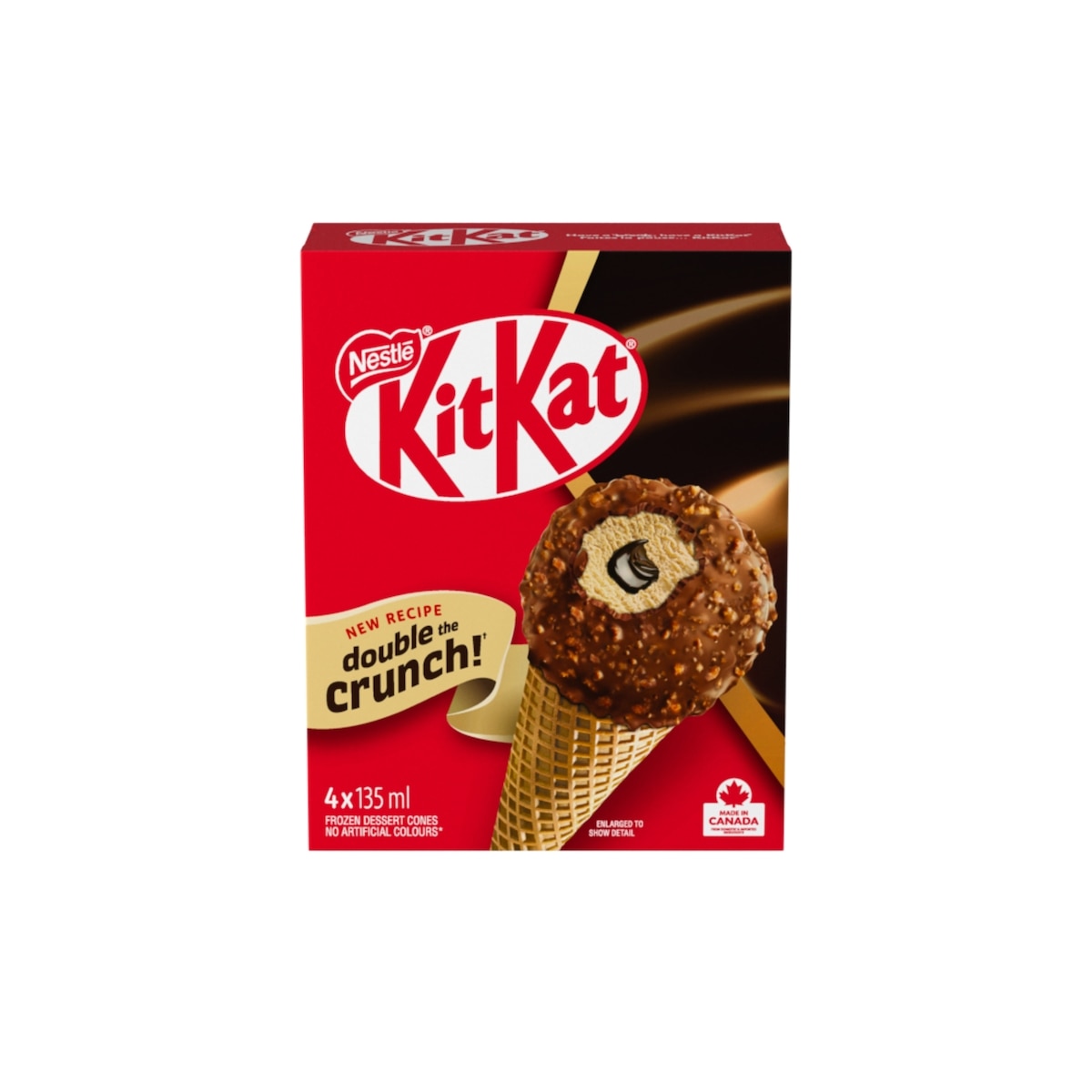 Nestlé Cones, Frozen Dessert, Crafted In Canada 0.54 l, $1.57/100g