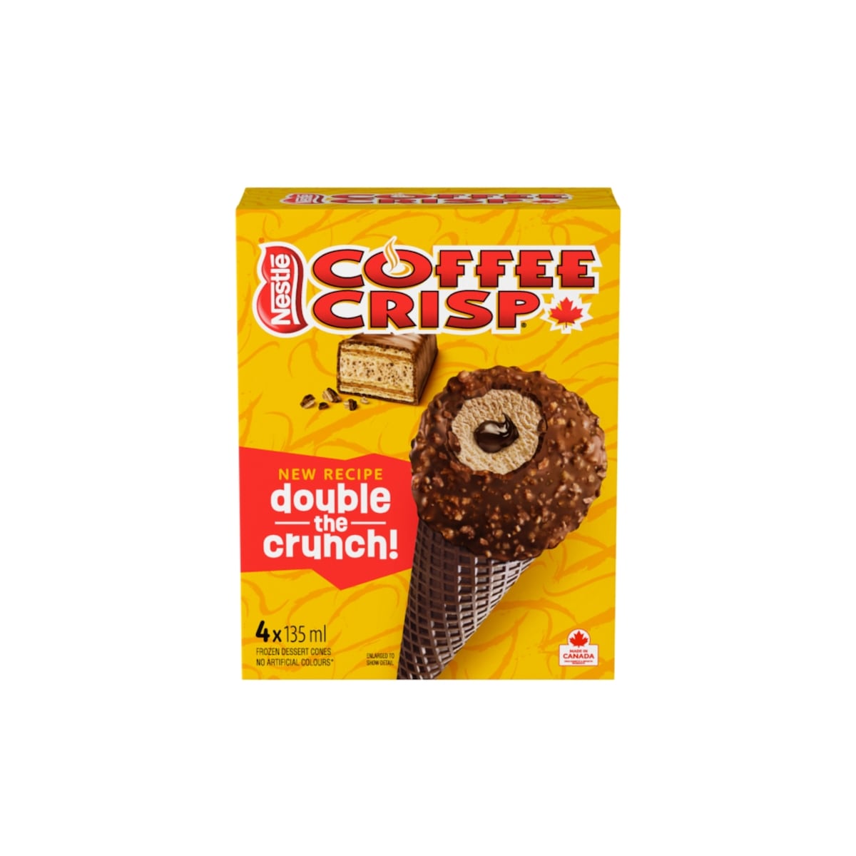 Nestlé Cones, Frozen Dessert, Crafted In Canada 540 ml, $1.29/100ml
