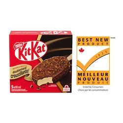 Nestlé Barres, dessert glacé, confectionnés au canada 400 ml, 1,63 $/100ml