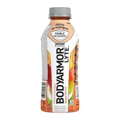 BodyArmor Lyte Peche Mangue 12x473.0 ml, 0,43 $/100ml