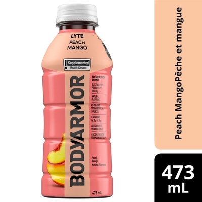 BodyArmor Boisson Sportive Peche Mango Bouteille 473 ml, 0,63 $/100ml