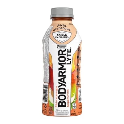 BodyArmor Boisson Sportive Peche Mango Bouteille 473 ml, 0,53 $/100ml