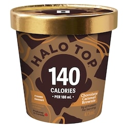 Frozen Dessert, Chocolate Caramel Brownie