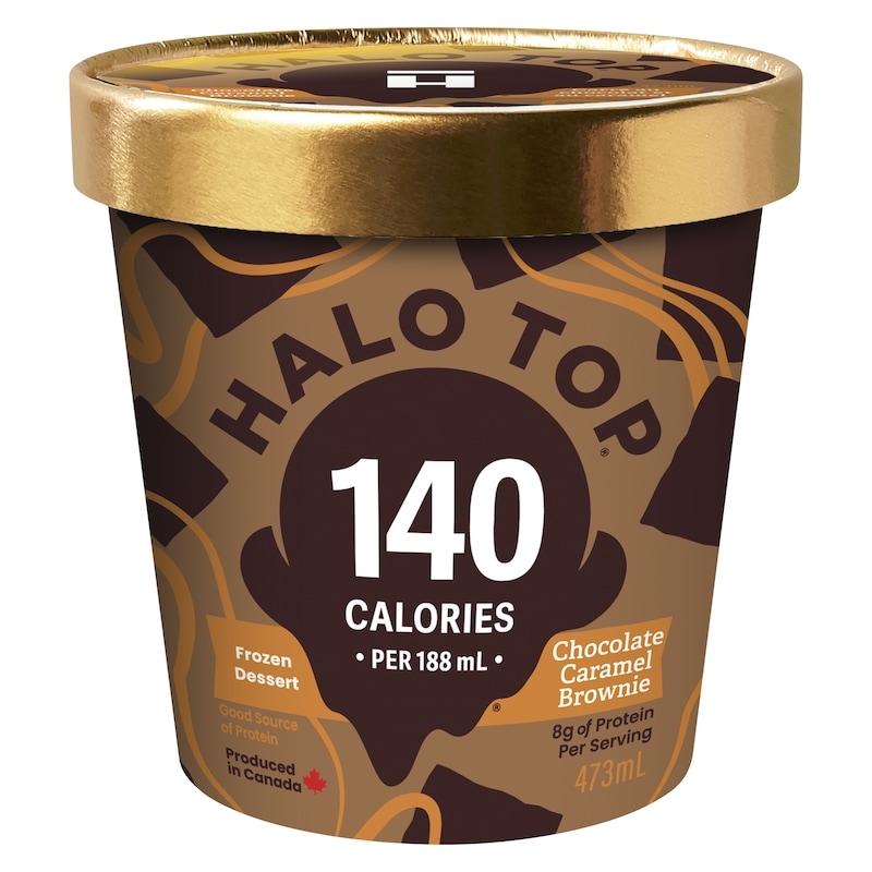 Frozen Dessert, Chocolate Caramel Brownie