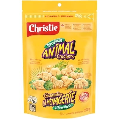 Barnum's Barnums, Animal Crackers, Cookies, School Snacks 200 g, $2.15/100g