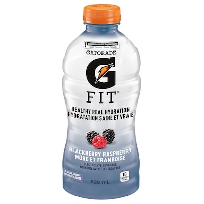 Gatorade Fit Blackberry Rasberry Electrolyte beverage 828 ml, $0.30/100ml