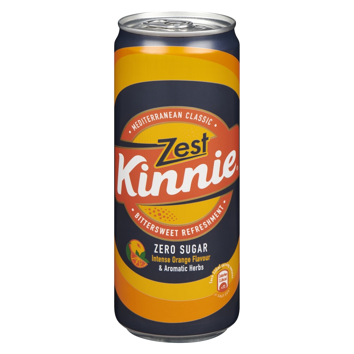Kinnie Zest, Sugar Free Bittersweet Orange Soda 330 ml, $0.75/100ml