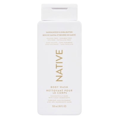 Native Body Wash, Sandalwood & Shea Butter 532 ml, $2.44/100ml