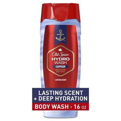 Old Spice Hydro Body Wash, Captain 473 ml, $1.79/100ml