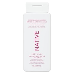 Native Nettoyant pour le corps, cerise et macaron à la vanille 532 ml, 2,07 $/100ml