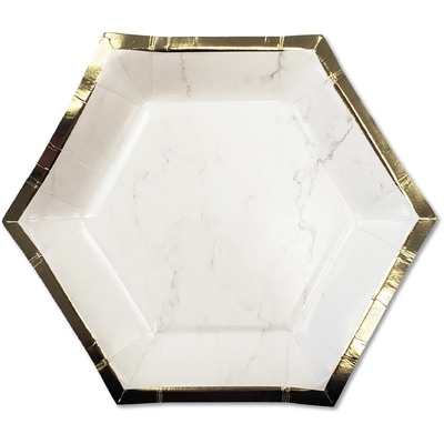 Tomo Occasion 8ct Marble Plates 1 ea, $3.00/1ea