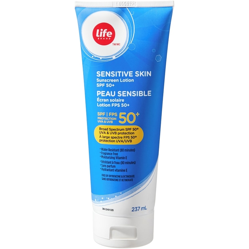 Sensitive Skin Sunscreen Lotion SPF 50+
