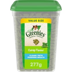 Greenies Feline Adult Natural Dental Care Cat Treats Catnip Flavour Value Size 276 g, $5.43/100g