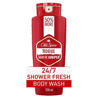Old Spice Body Wash, Rogue 709 ml, $1.59/100ml