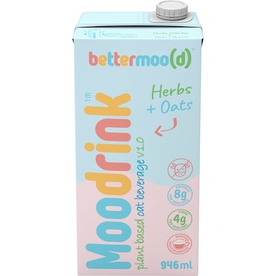 Bettermoo(d) Original Oat Beverage 946 ml, $0.84/100ml