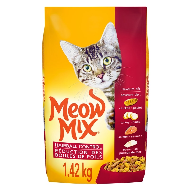 Cat Food Hairball Control