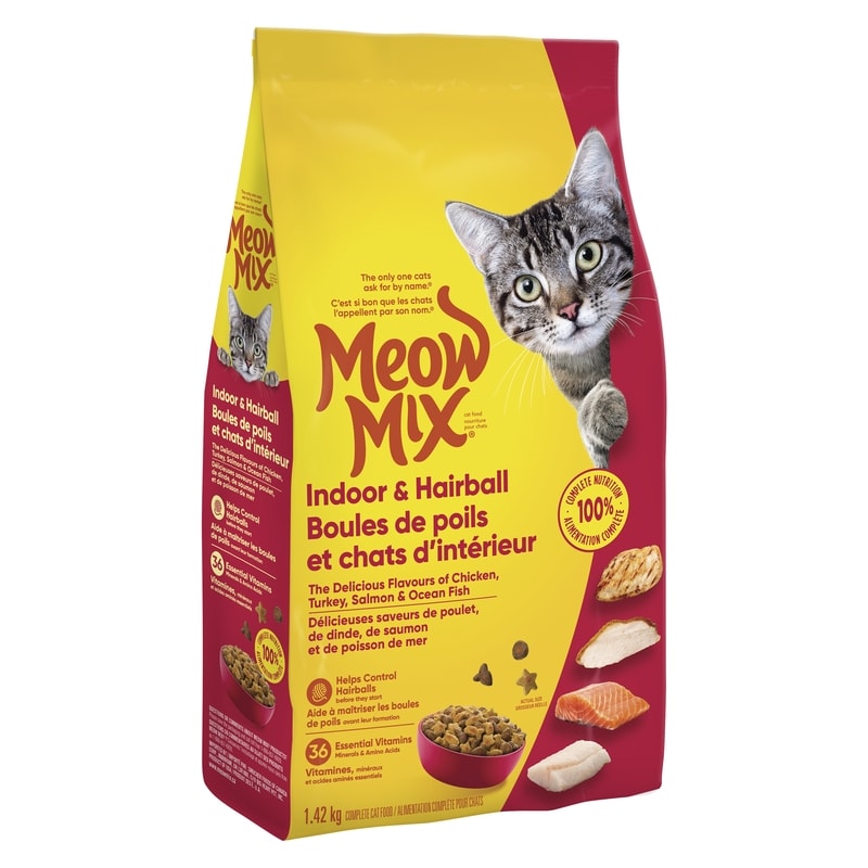 Cat Food Hairball Control