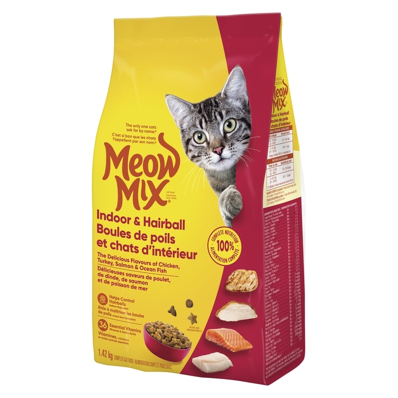 Cat Food Hairball Control