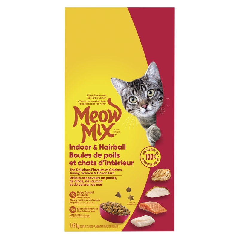 Cat Food Hairball Control