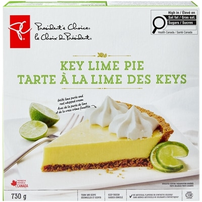 President's Choice Key Lime Pie 730 g, $1.71/100g