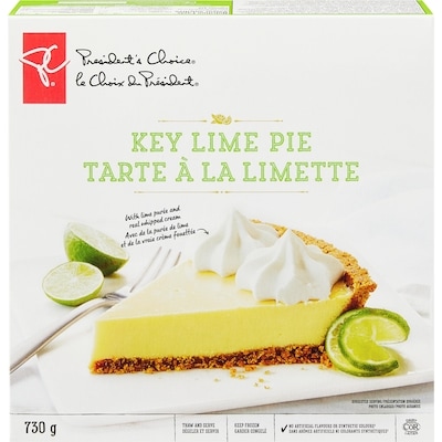 President's Choice Key Lime Pie 730 g, $1.85/100g