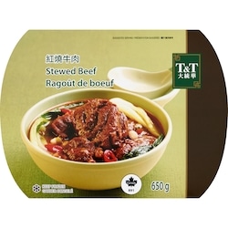 T&T Ragoût de bœuf 650 g, 2,00 $/100g