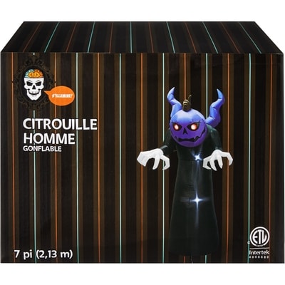 null Homme citrouille gonflable de 7 pieds 1 ea, 69,00 $/1ch